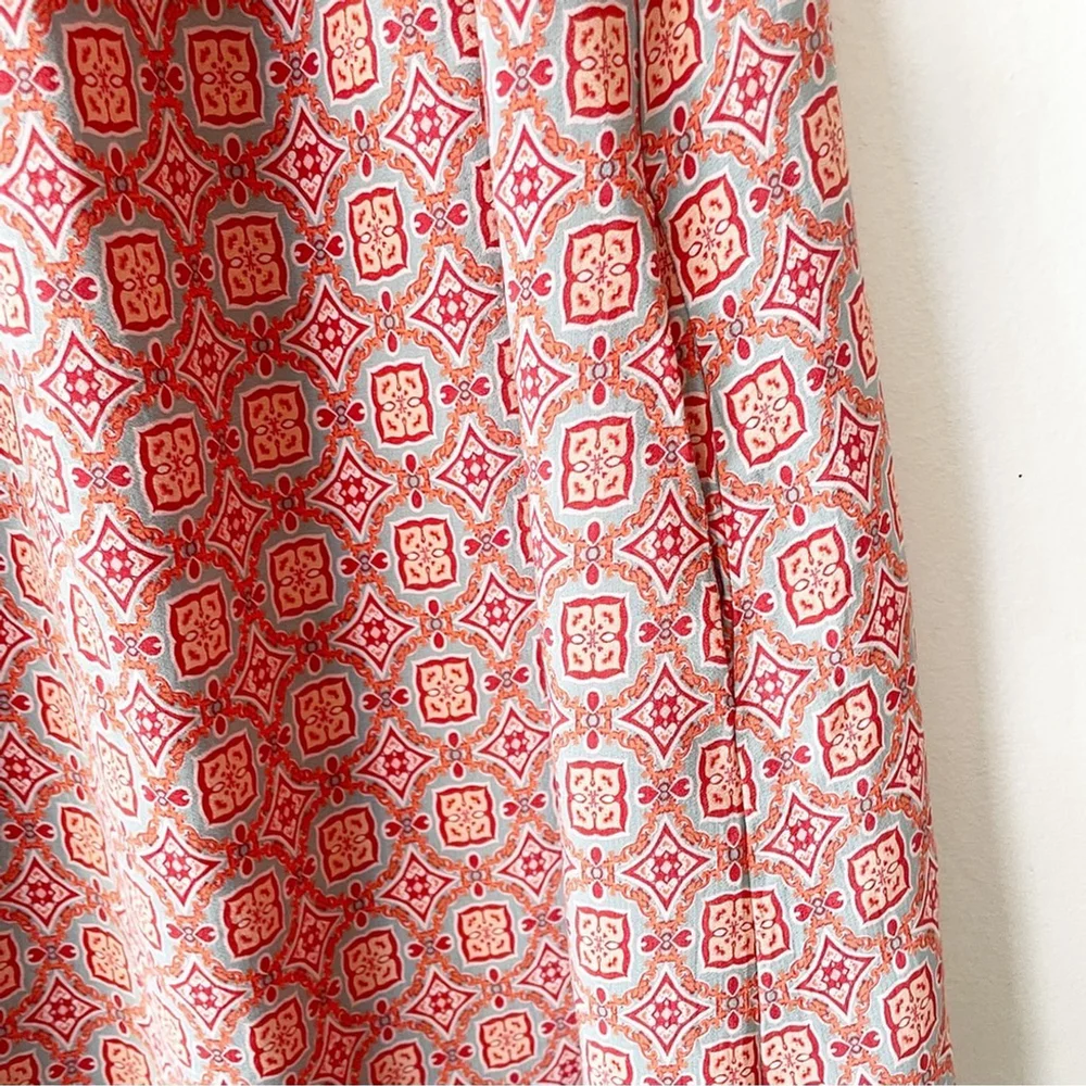 Sanctuary Off Shoulder Ruffle Boho Print Dress Multicolor Size Large - Picture 5 of 7